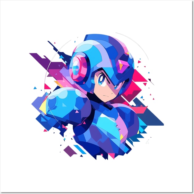 megaman Wall Art by skatermoment